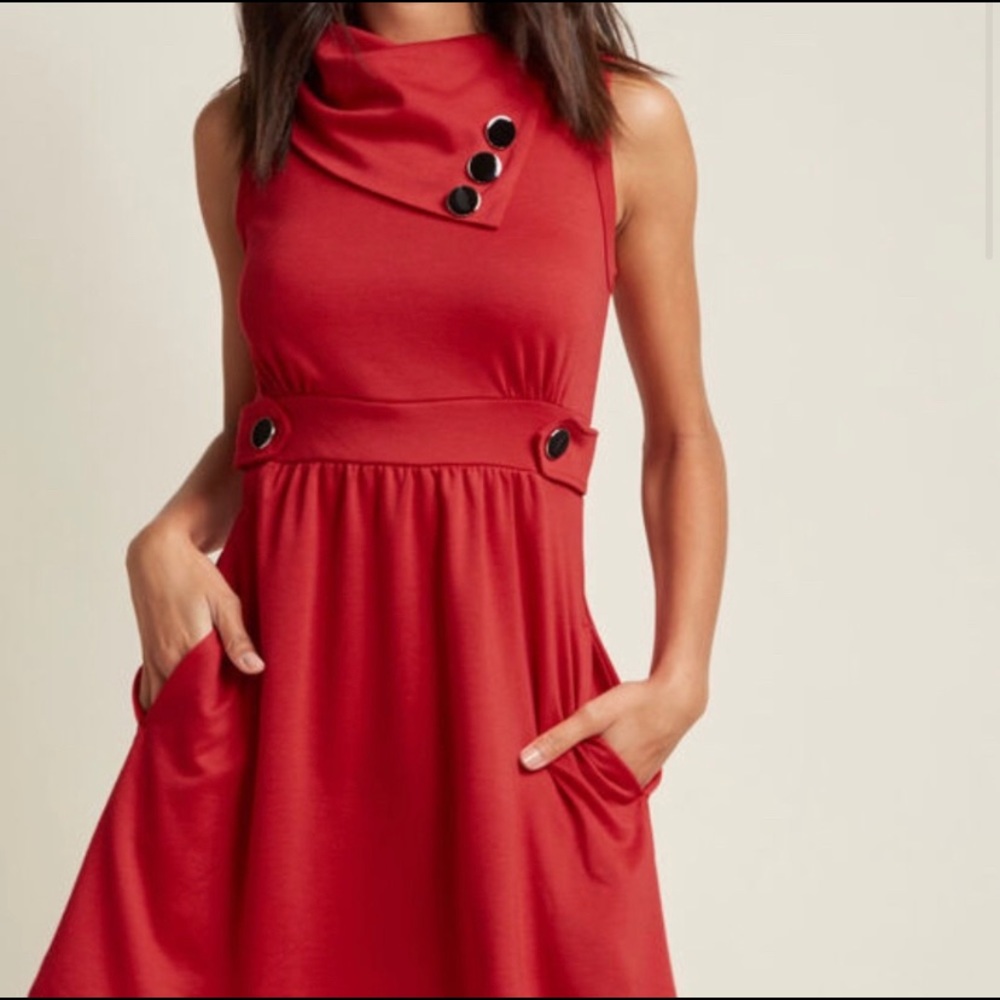 ModCloth Monteau Red Dress 2X